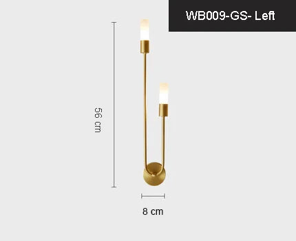 Nordic LED Personality U-Shaped Wall Lamp for Kitchen Dining Room Bedroom Studio Balcony Side Living Room Background Decoration