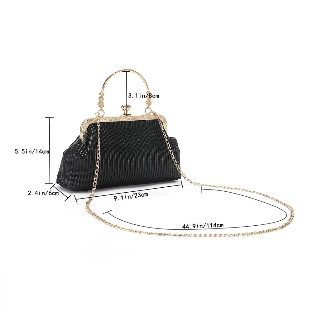 Luxury Women's Evening Clutch Designer Bag Elegant